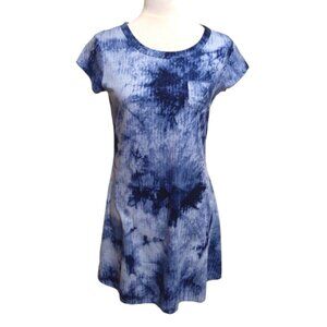 Love By Design Tie Dye Ribbed Tunic Dress